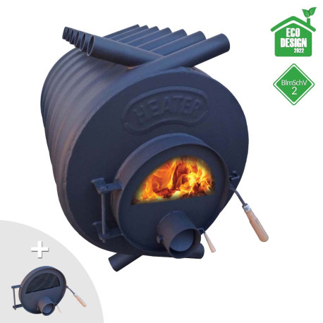 HEATER Poêle à bois à air chaud 25 kW - poêle à bois